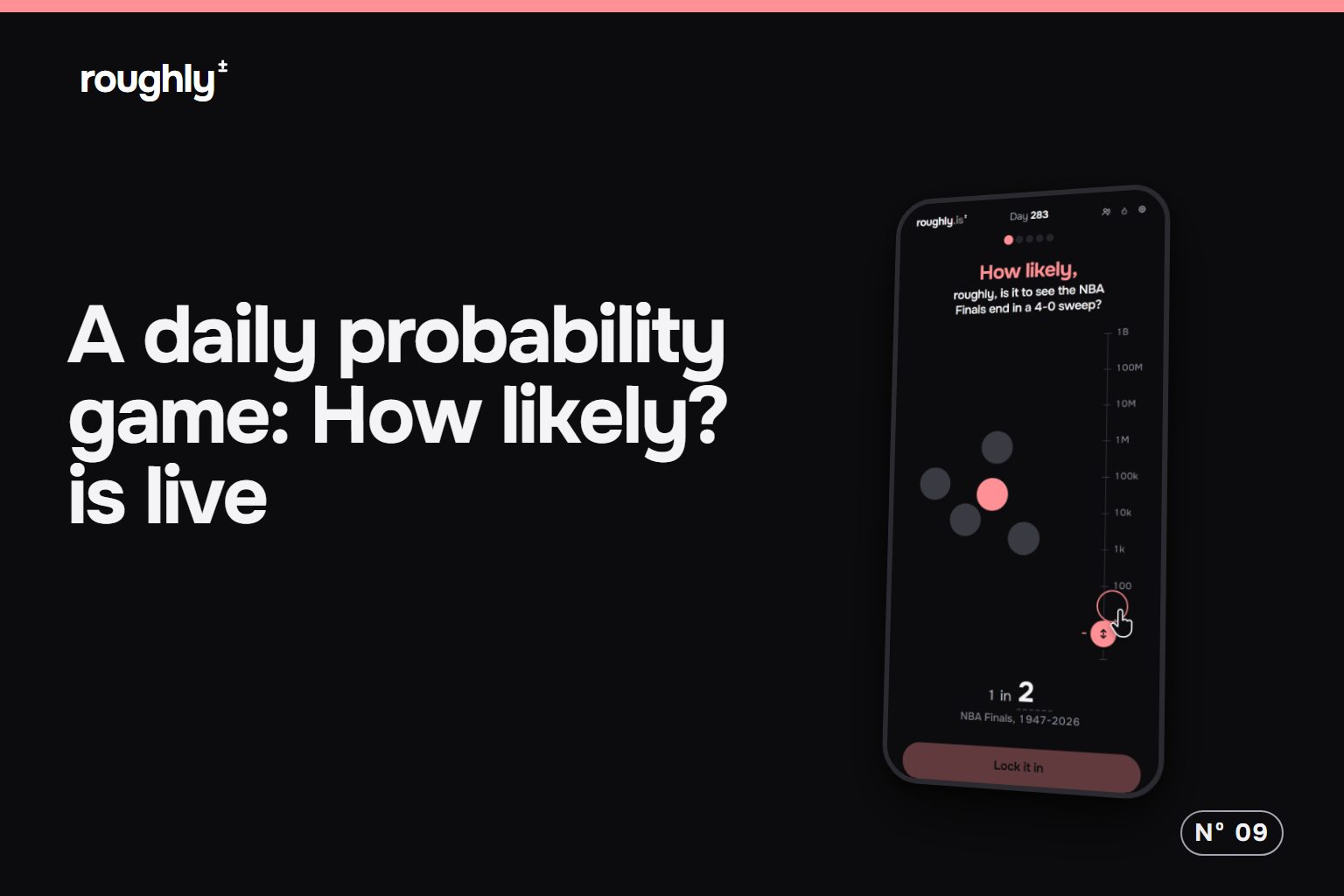 A daily probability game: How likely? is live
